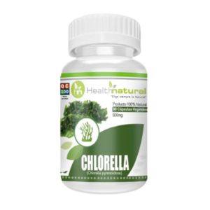 Chlorella - 90 Cáps. Vegetales De 500 Mg